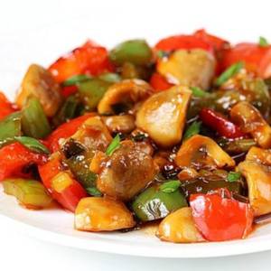 Mushroom Chilly Dry
