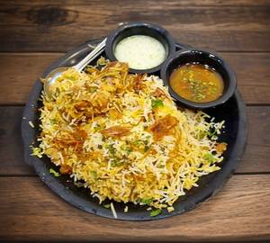 Chicken Dum Biryani + 1 Biryani Rice