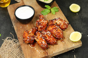 Korean Bbq Wings (6 Pcs)
