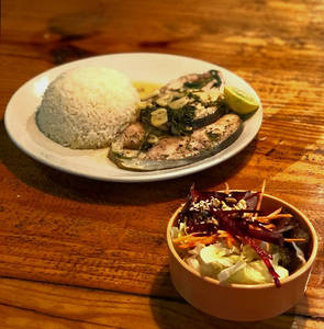 Kingfish Butter Garlic Sauce