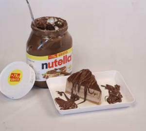 Baked Nutella Cheese Cake 120 Gm