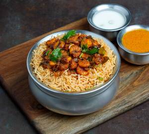 Mini Rayalaseema Prawns Pulao