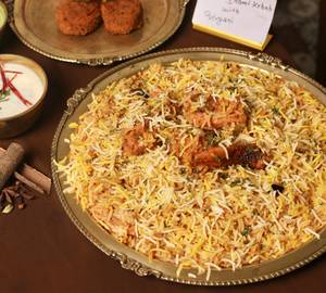 Hyderabadi Chicken Dum Biryani