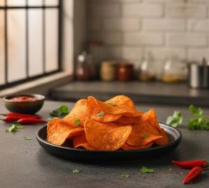 Peri Peri Aaloo Chips 100Gm