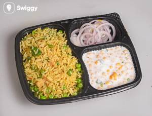 Veg pulao & raita combo