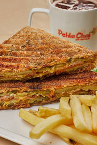 Aloo Masala Grilled Sandwich