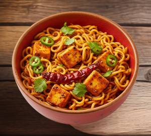 Chilli Paneer Maggi
