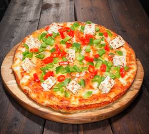 Paneer makhani pizza