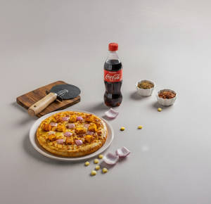 Paneer Onion Pizza Pie+coke 250 Ml
