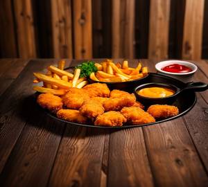 Cheese chicken nuggets [10 pieces]