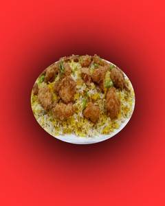 Fried Chicken Mandi Half