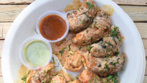 Creamy Spicy Butter momos tandori