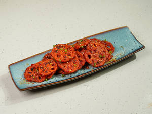 Crispy Lotus Stem In Sweet Chilli Sauce (650 Ml)