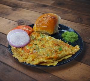 Omlette pav  [3 pieces]