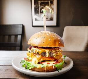 Veg Double Cheese Burger