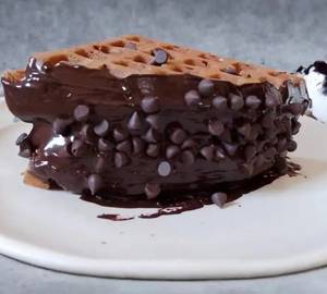 Dark Chocolate Waffles
