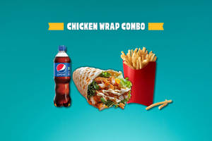 Crispy Chicken Wrap Combo