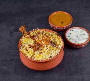 Chicken Dum Biryani [Full] 2Pcs