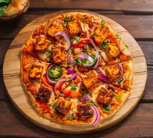 Schezwan Panner Pizza (7 Inches)