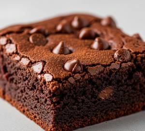 Brownie With Chocolate Sauce