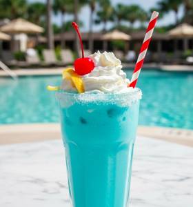 Blue Lagoon Milkshake
