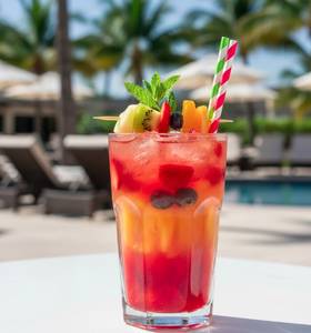 Mixed Fruit Mocktail