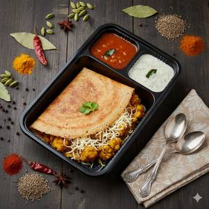 Cheese Rava Masala Dosa