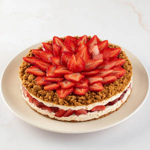 Strawberry Biscoff Cheesecake