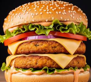 Double Tikki Burger