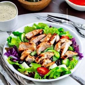 Grilled chicken salad
