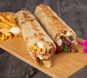 Arabian chicken shawarma