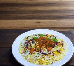 Karimeen Fish Biryani [1 Full Piece]Kaima Rice 750Ml
