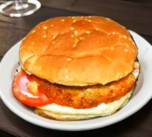 Veg aloo tikki burger