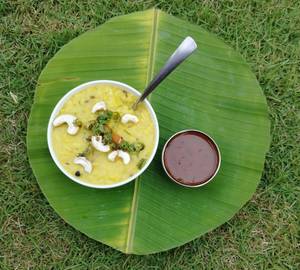 Khara Pongal With Huli Chutney
