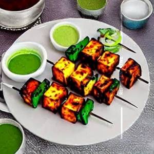 Paneer shashlik