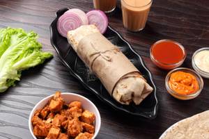 Chicken Shawarma In Rumali (salad)