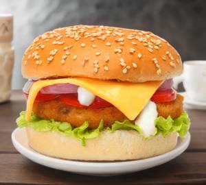 Veg Crazy Cheese Burger