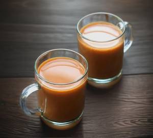 Adrak wali chaai with 2 rusk