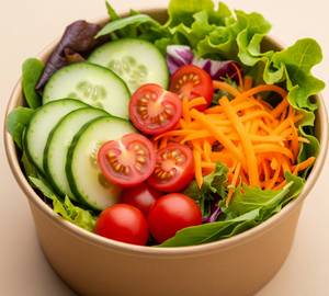 Green Fresh Salad [No Sauces]