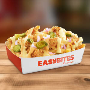 Chilli Cheesy Fries With Popcorn