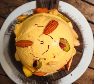 Kesar pista ice cream