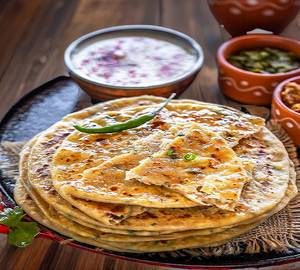 Butter Paneer Paratha