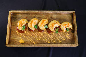 Deep Fried Chicken Cheese Momos