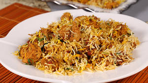 Chicken masala biryani