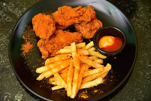 Fried Chicken Wings Smoked Chilli Bbq (4 Pcs)