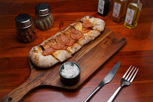 Classic Garlic Bread With Pepperoni