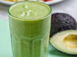 Orange Avocado Vegan Smoothie