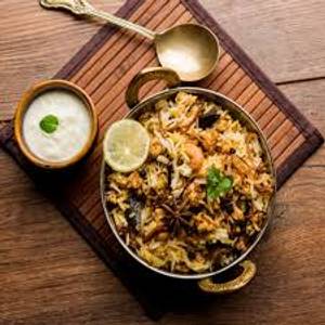 Chicken kheema biryani