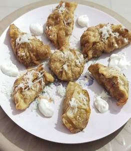 Fried Chessy Momo