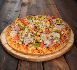 Sweet corn  pizza